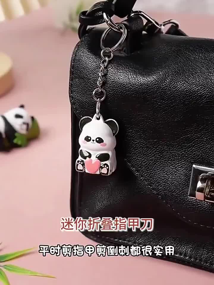 Outils de manucure portables, coupe-ongles Panda — Monptitlou