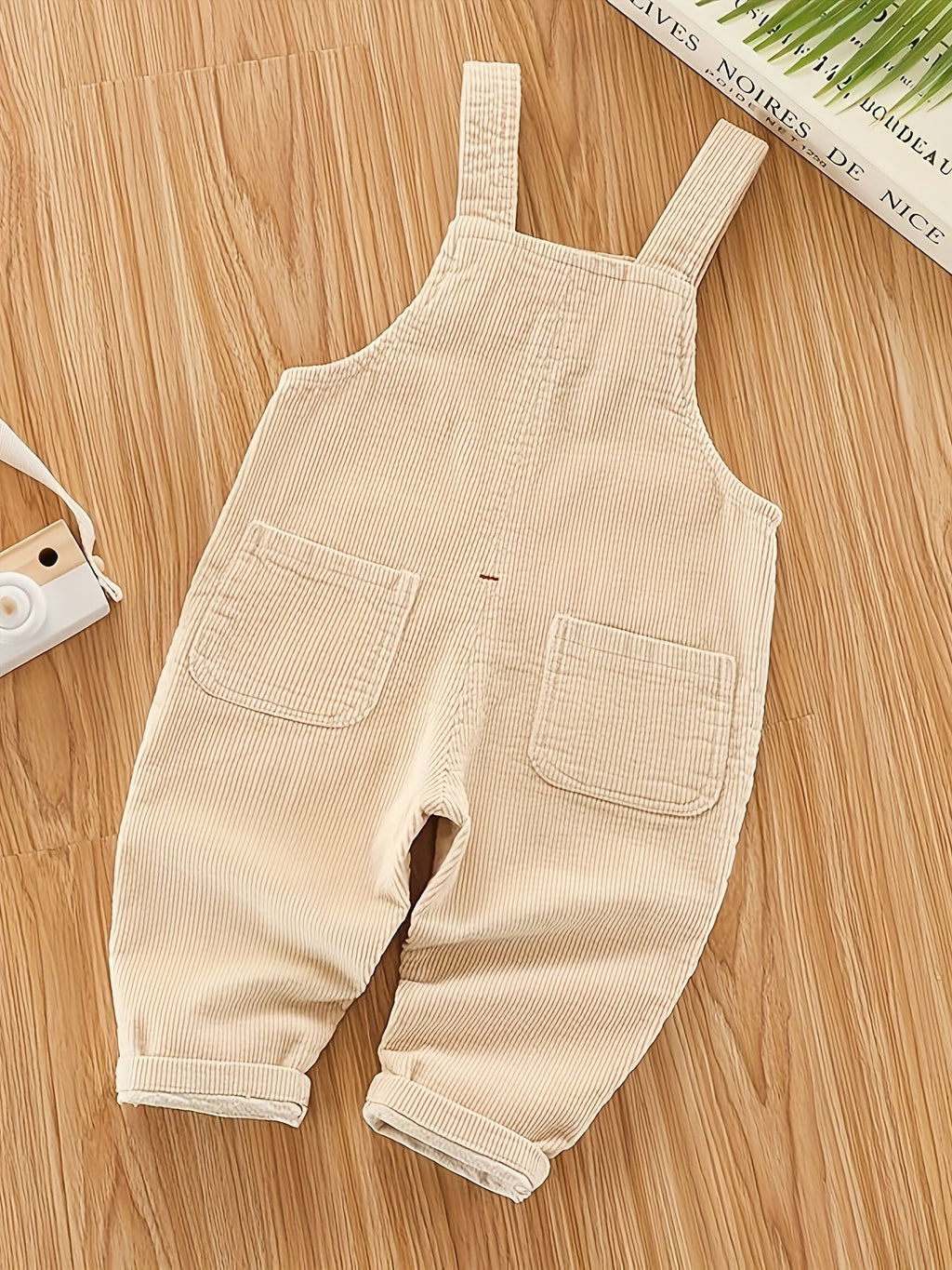 [Pour Extérieur] Salopette en Cordon Facile avec Poches pour Bébés et — Monptitlou