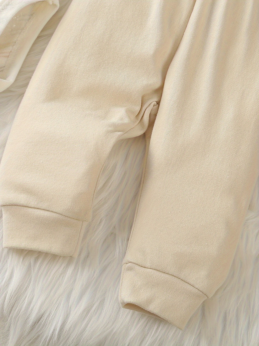 Ensemble quatre pièces automne-hiver pour bébés garçons avec un motif — Monptitlou