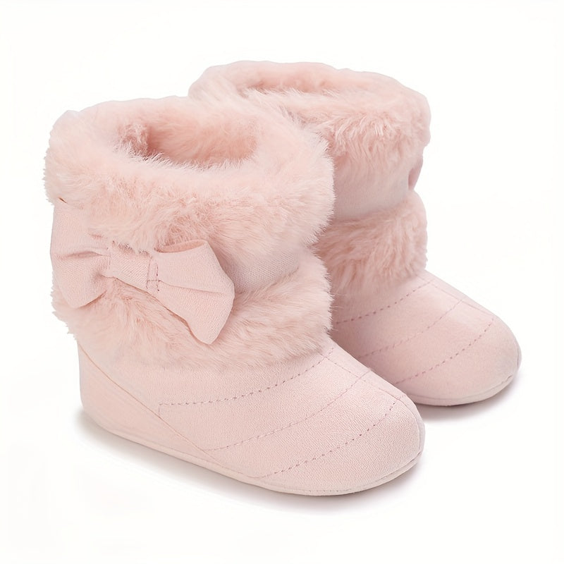 Chaussures pour bébé de 0 à 1 an Filles Hiver Polaire Confortable — Monptitlou