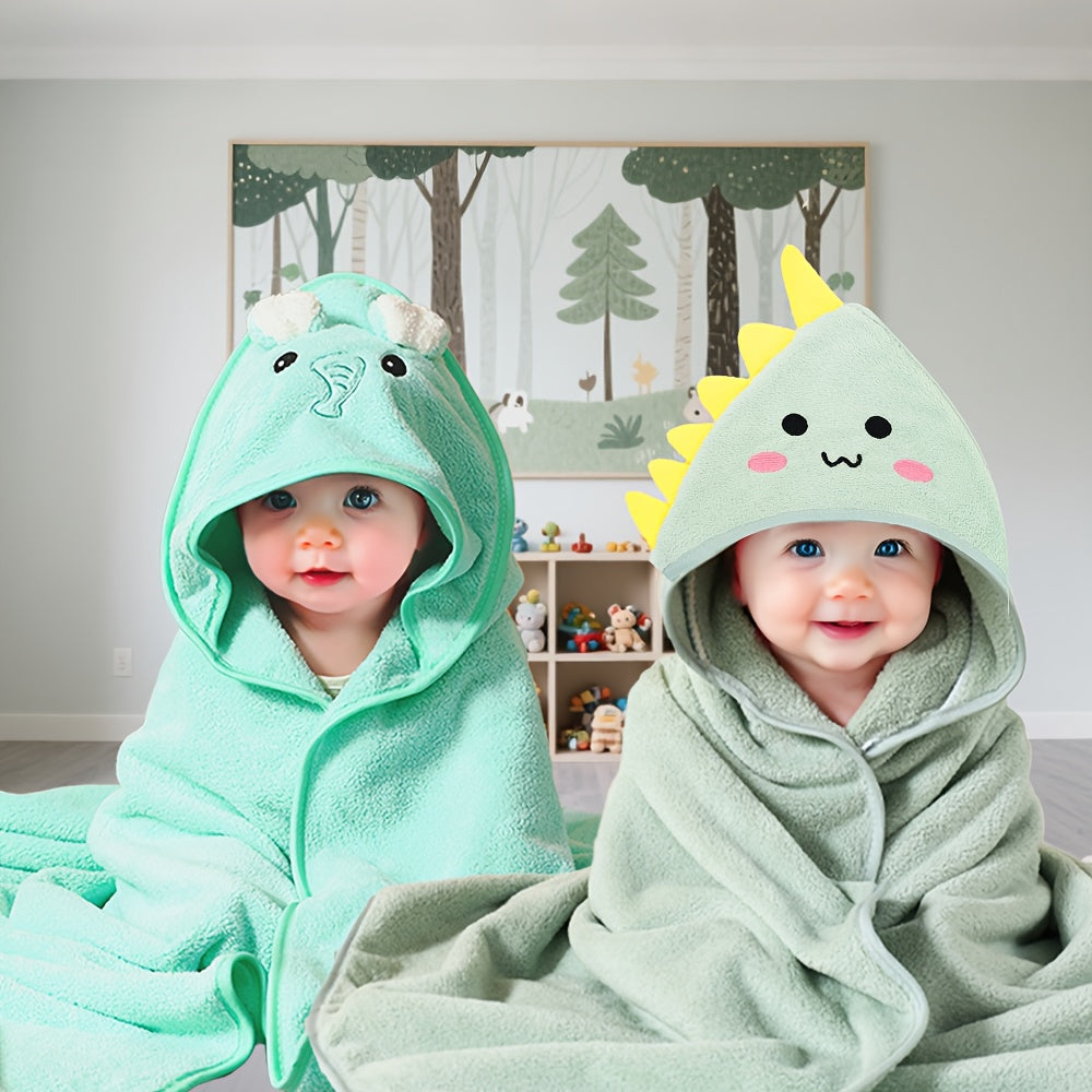 Serviettes Cape Forme Animal Bébé/Enfants, avec Serviettes à Capuche — Monptitlou Image
