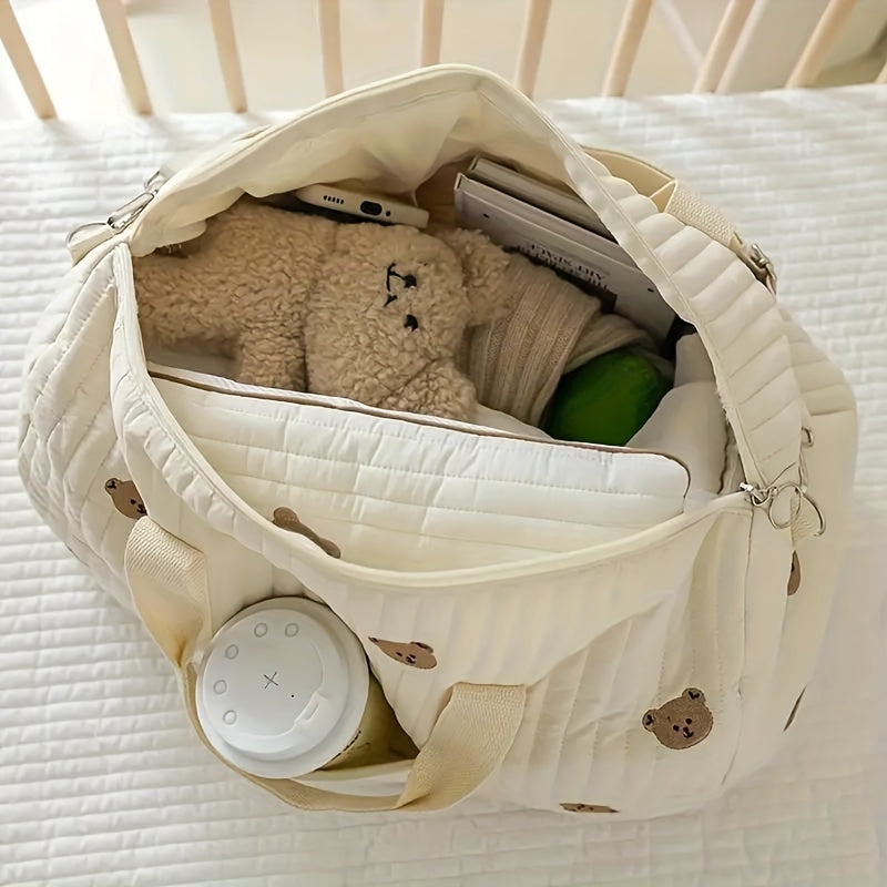 Sac de Voyage Surdimensionné, Tote Multifonction pour Maman avec — Monptitlou