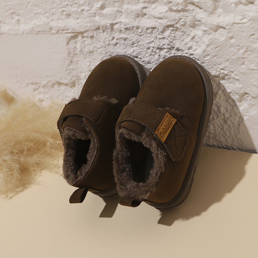 Chaussures Antidérapantes en Molleton pour Tout-Petits — Monptitlou