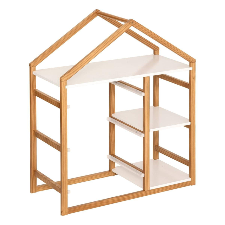 Bibliothèque 3 étagères pour enfant Blanc 68x82cm — Monptitlou