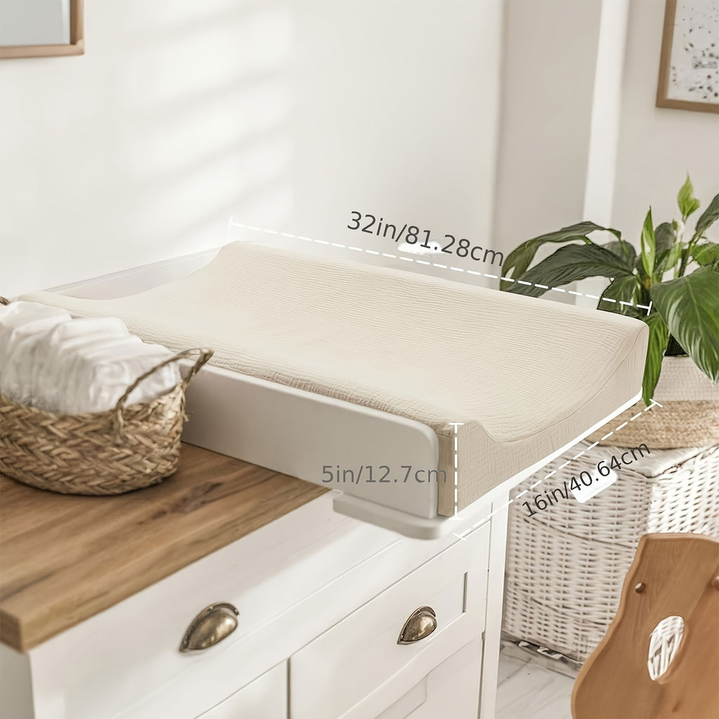 Housse de matelas à langer 2 pièces, déhoussable et lavable — Monptitlou