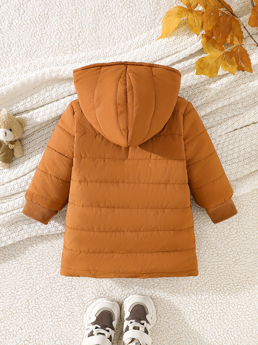Nouvelle veste d'hiver tendance mi-longue et épaisse