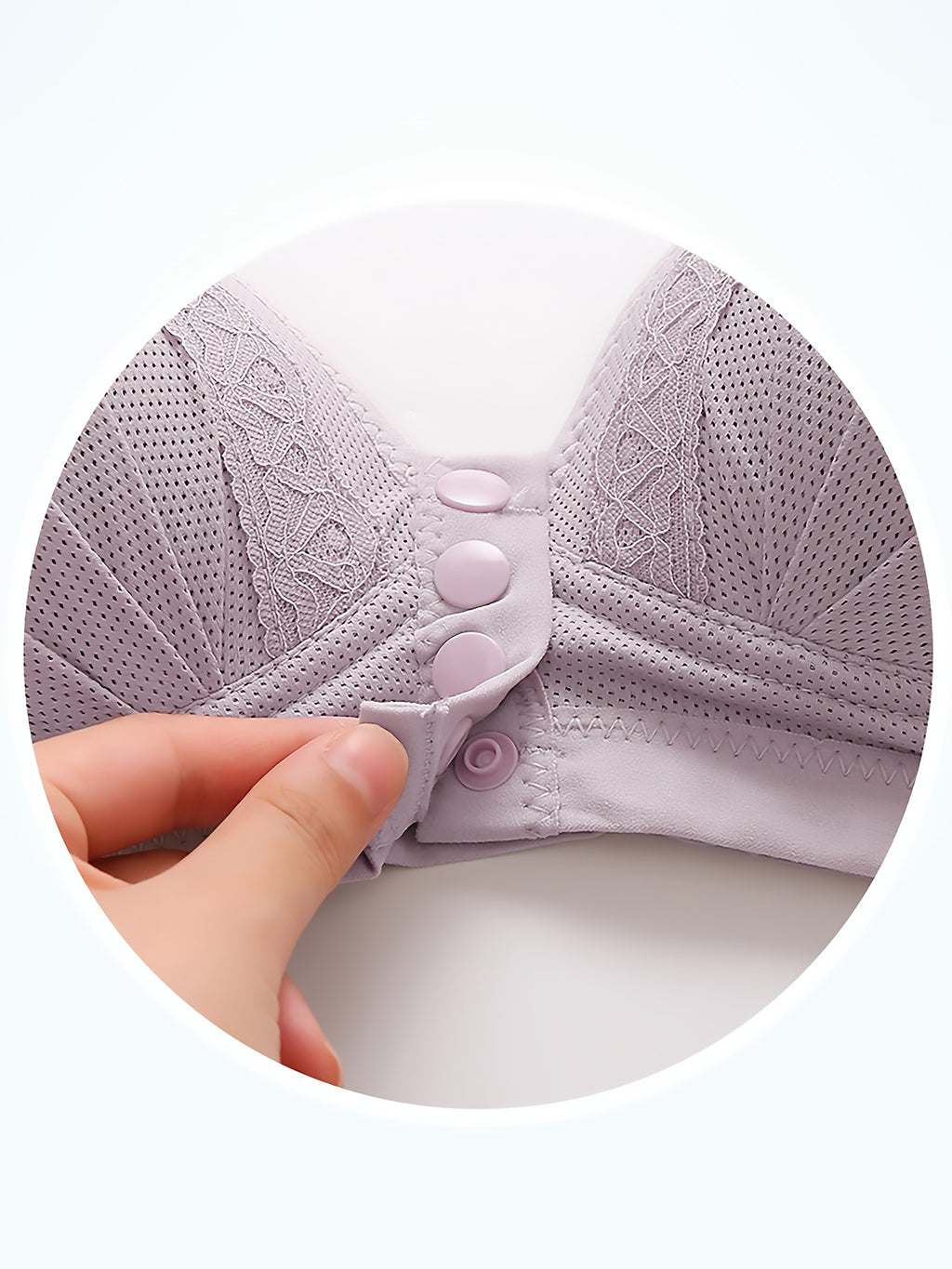 /4 Soutiens-gorge d'allaitement vintage en dentelle pour femme — Monptitlou