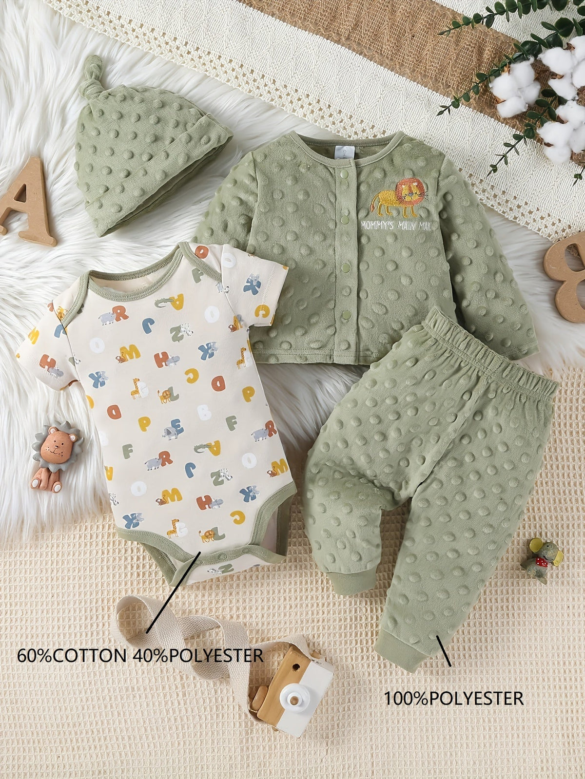 Ensemble Automne/Hiver pour Garçons — Monptitlou Image