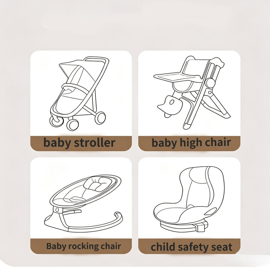 Coussin de sécurité pour siège enfant — Monptitlou