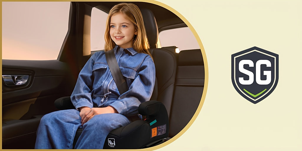 Siège rehausseur de voiture pour enfant I-Size ECE R129 avec ISOFIX — Monptitlou