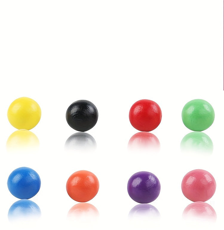 Jeu Éducatif en Bois à 5 Tubes Transparents pour le Tri de Perles — Monptitlou