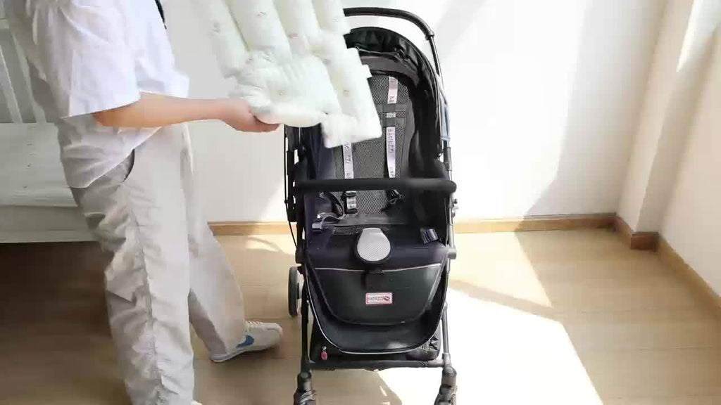 Coussin épais pur pour poussettes, porte-bébés et chaises hautes — Monptitlou