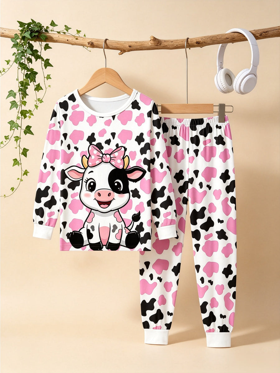 Pyjama à motif de vache tachetée — Monptitlou