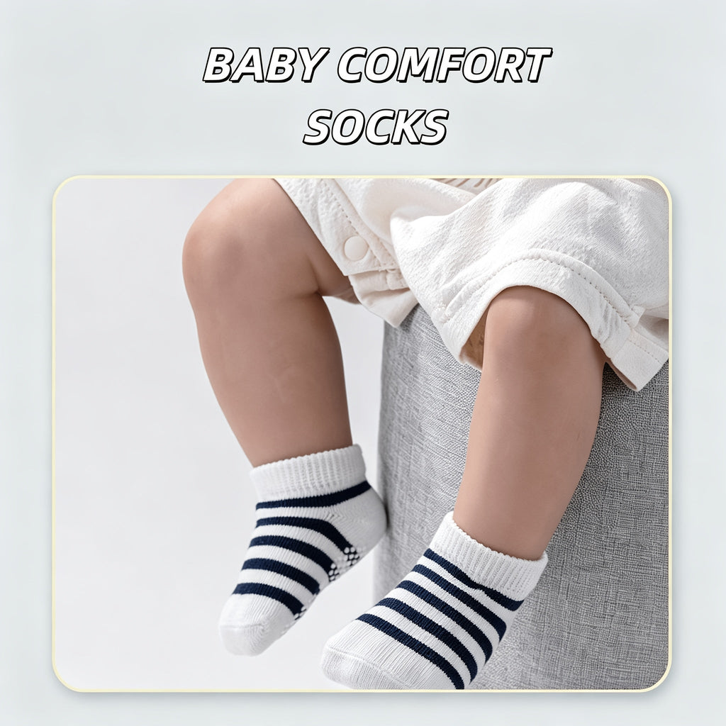 12 Paires de Chaussettes Antidérapantes pour Bébé — Monptitlou