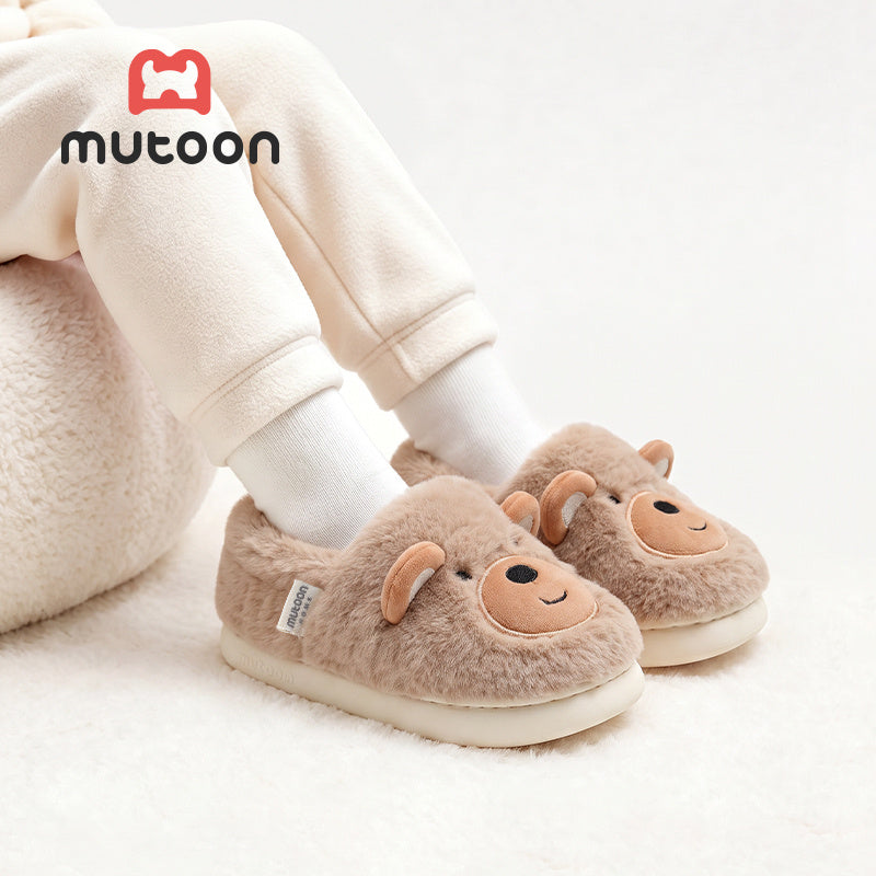 Chaussons en peluche dessin animé pour filles Mutoon — Monptitlou