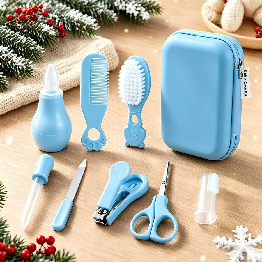 Kit de soins de santé de 9 pièces avec étui de transport — Monptitlou