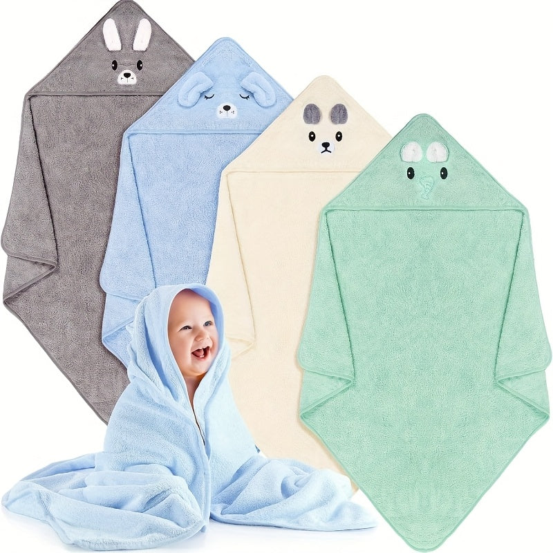 Serviette de bain pour bébés - adaptée aux garçons et filles — Monptitlou
