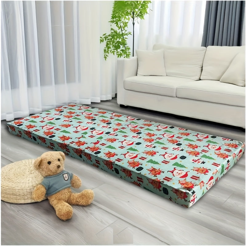 Matelas de berceau, tissu de Noël respirant, fermeture éclair, photo 21