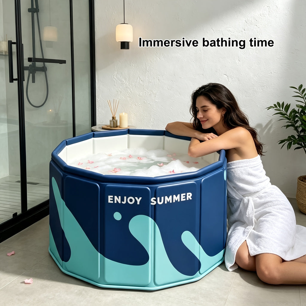 Baignoire spacieuse de grande taille 35,43 pouces — Monptitlou