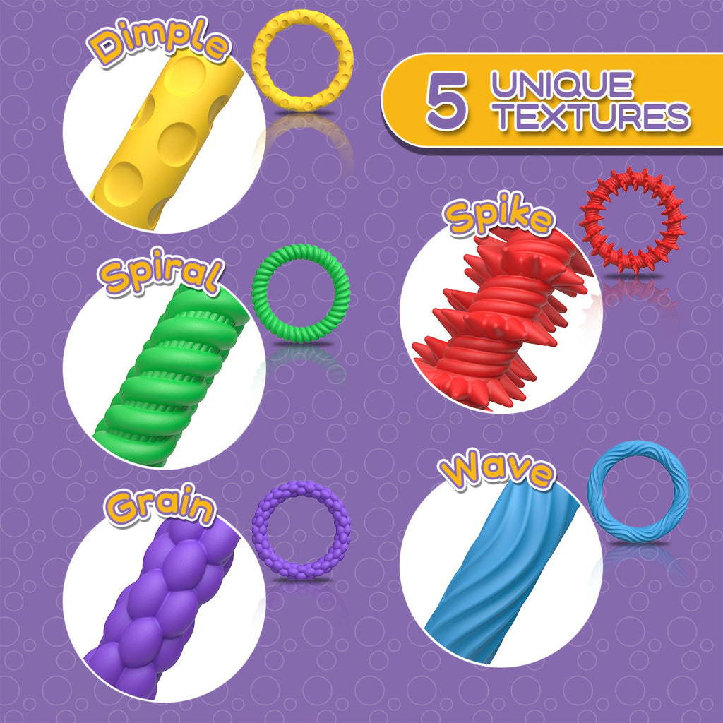 Bracelets sensoriels en silicone pour enfants et adultes — Monptitlou