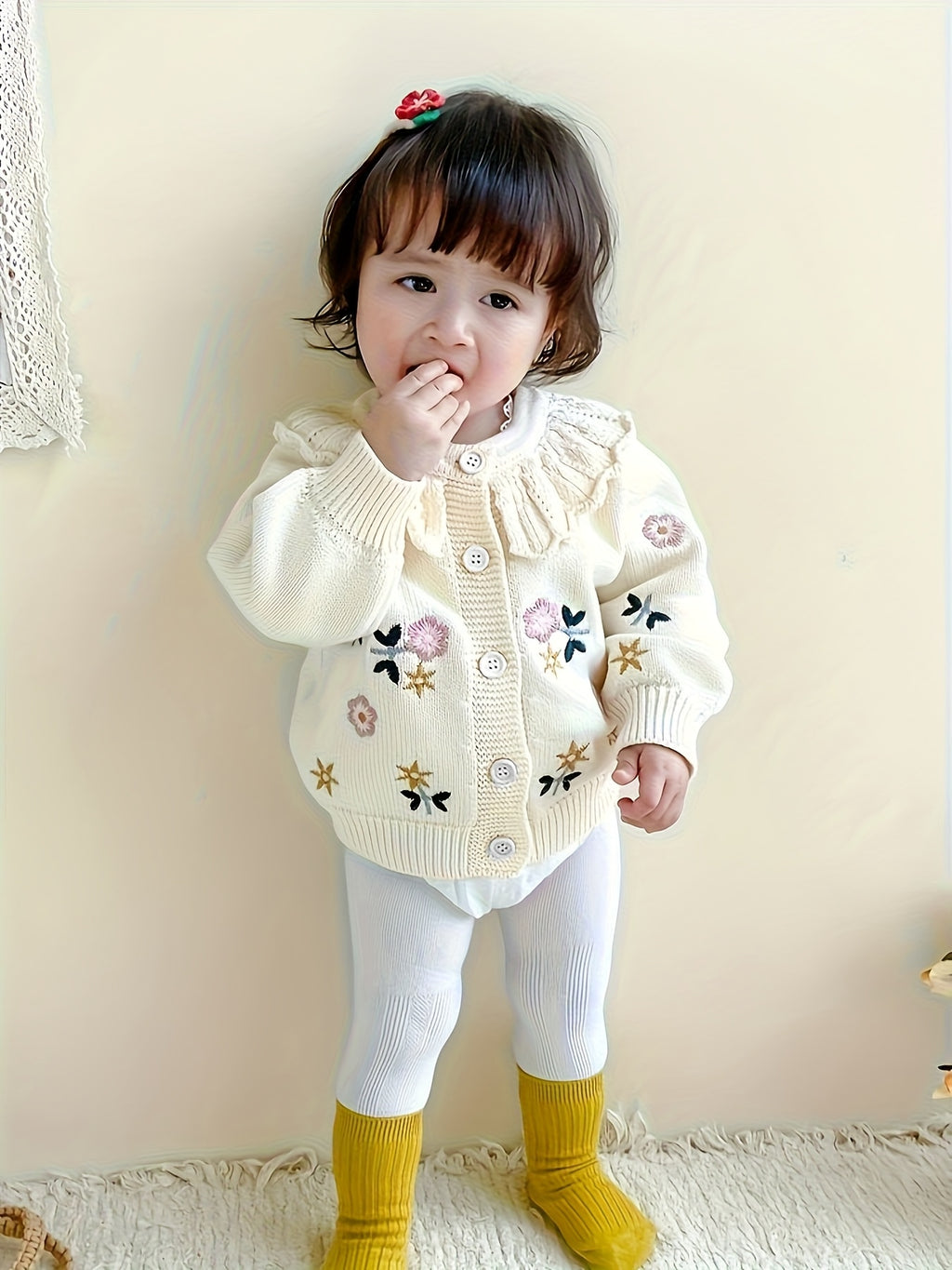 [Pull Hiver Élégant] Cardigan Tricoté pour Enfants Automne-Hiver 2024 — Monptitlou
