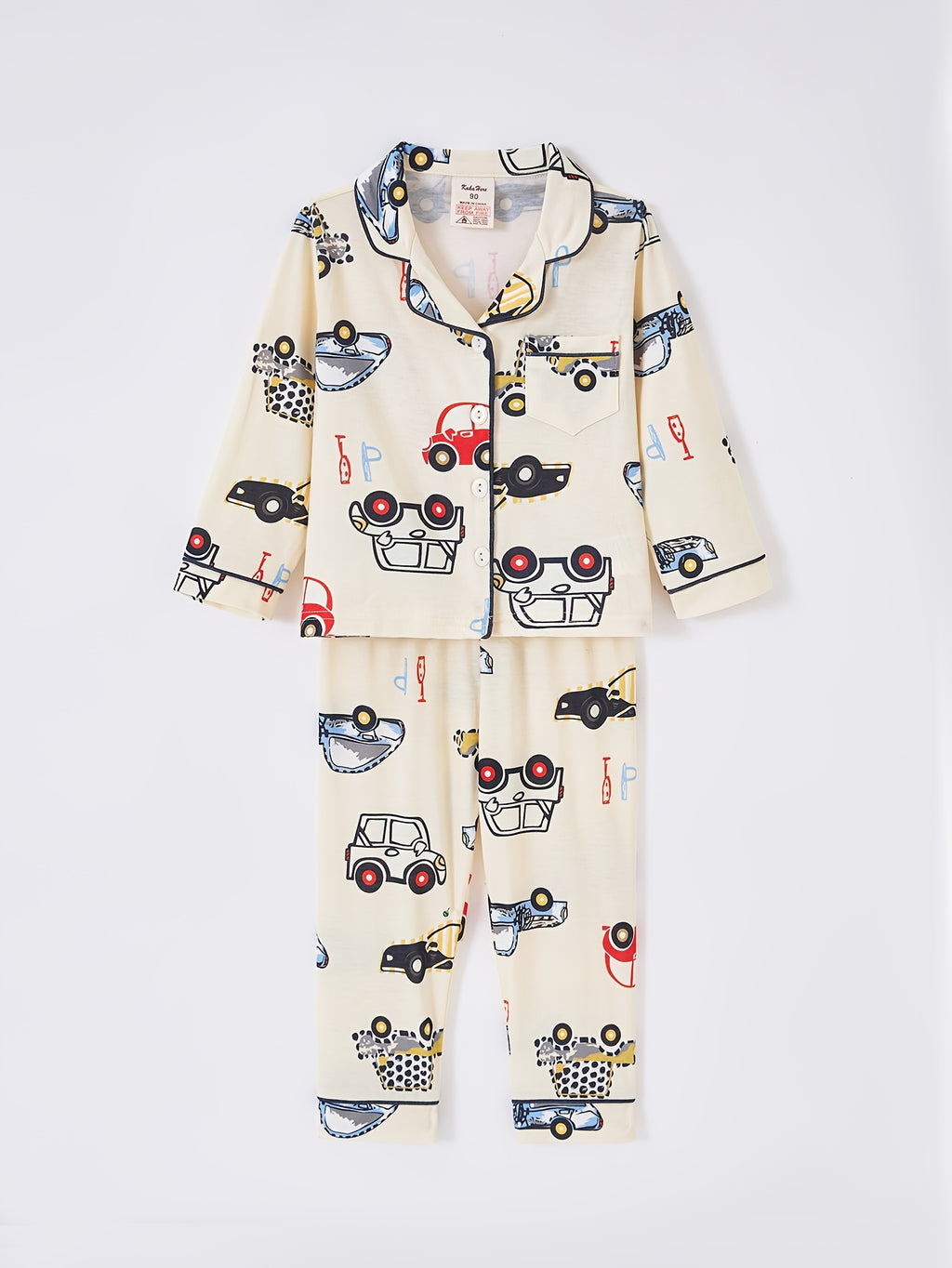 Ensemble de pyjama dinosaure pour garçon, 2 ensembles/4 pièces — Monptitlou