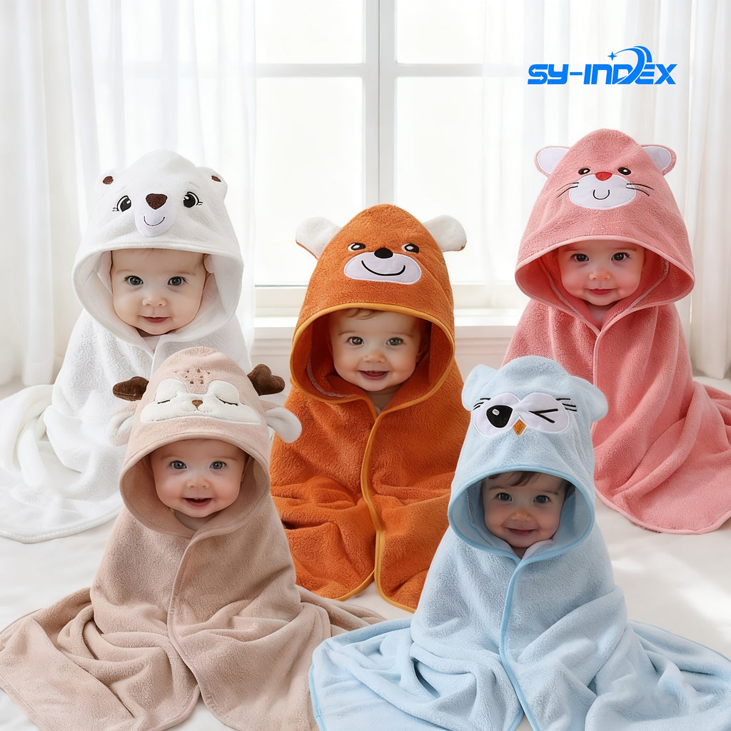 Nouvelles Serviettes de Bain Douces pour Bébé, Douces et Confortables — Monptitlou