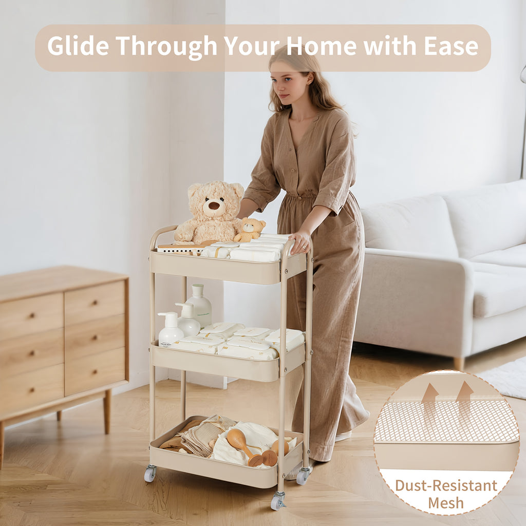 Chariot à Couches et Rangement — Monptitlou