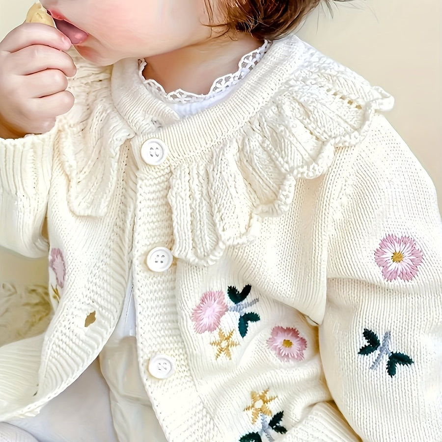 [Pull Hiver Élégant] Cardigan Tricoté pour Enfants Automne-Hiver 2024 — Monptitlou