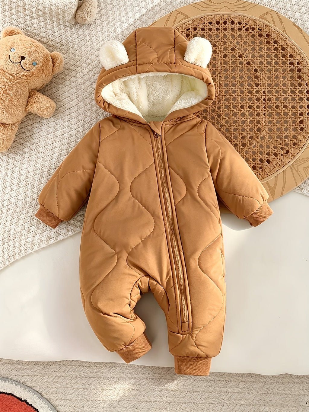 Body épais pour bébé 0 à 1 an, doublure polaire — Monptitlou