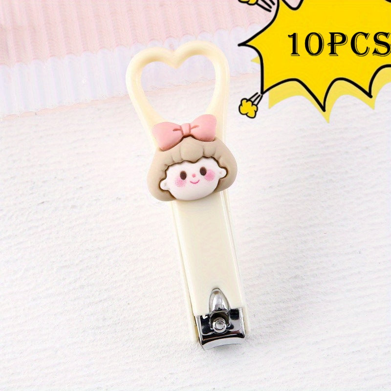 Laser Gravure Personnalisation Disponible Ce Coupe-ongles Cœur Cartoon — Monptitlou