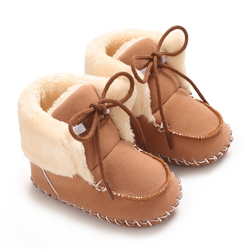 Bottes d'hiver douillettes et chaudes pour bébés garçons et filles — Monptitlou