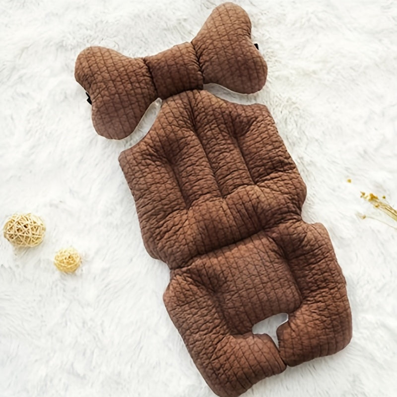 Nouveau Coussin de Siège en Coton pour Poussette Enfant Style Ins — Monptitlou