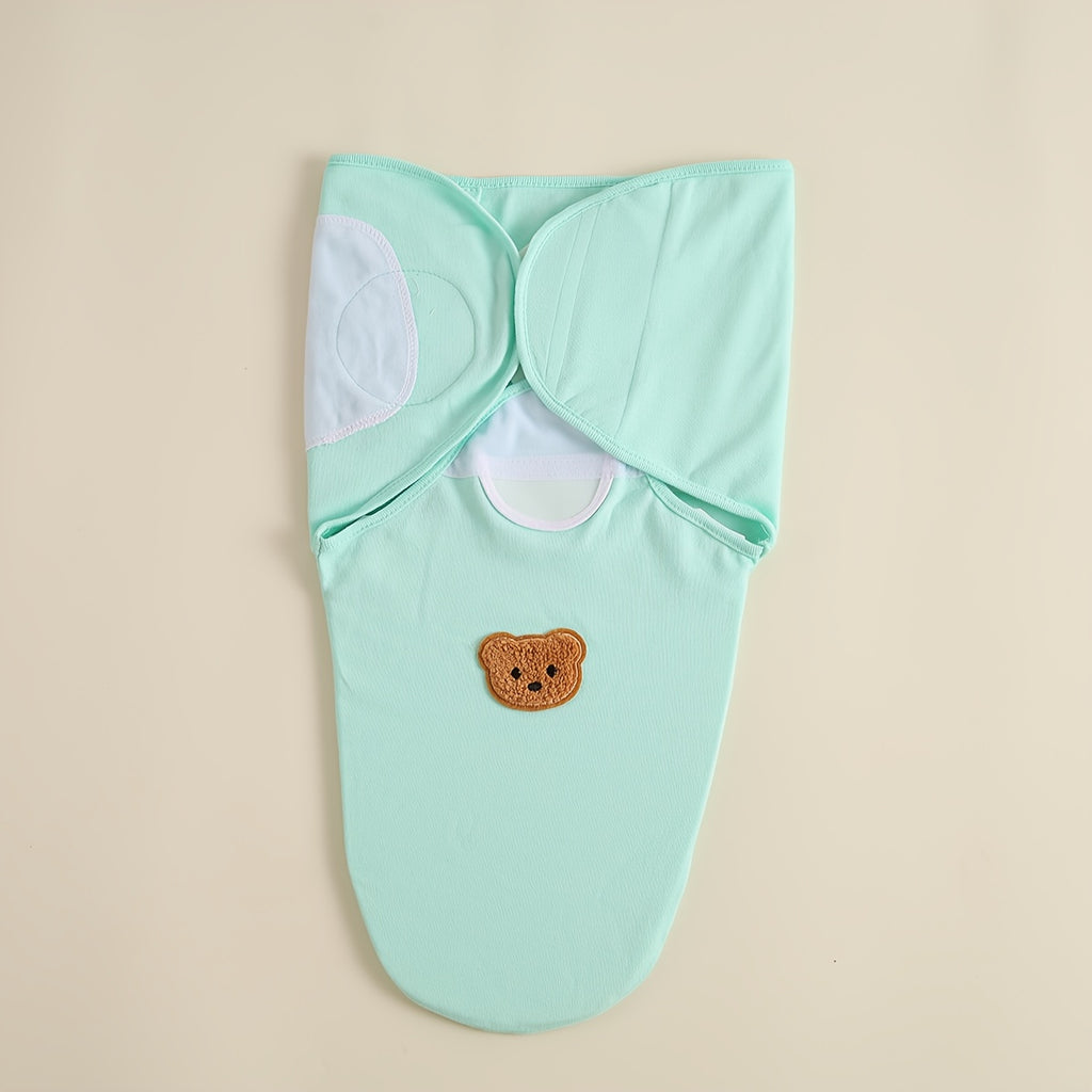Couverture d'emmaillotage en coton pour bébé 0-3 mois, douce — Monptitlou