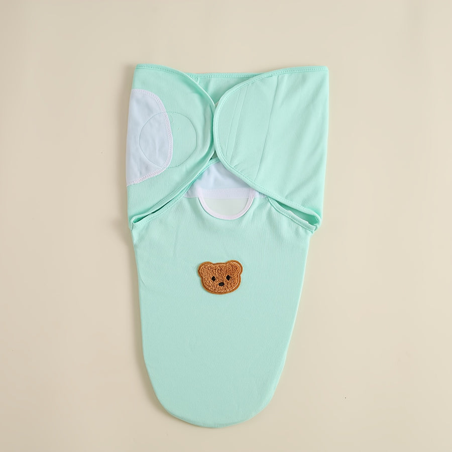 Couverture d'emmaillotage en coton pour bébé 0-3 mois, douce — Monptitlou