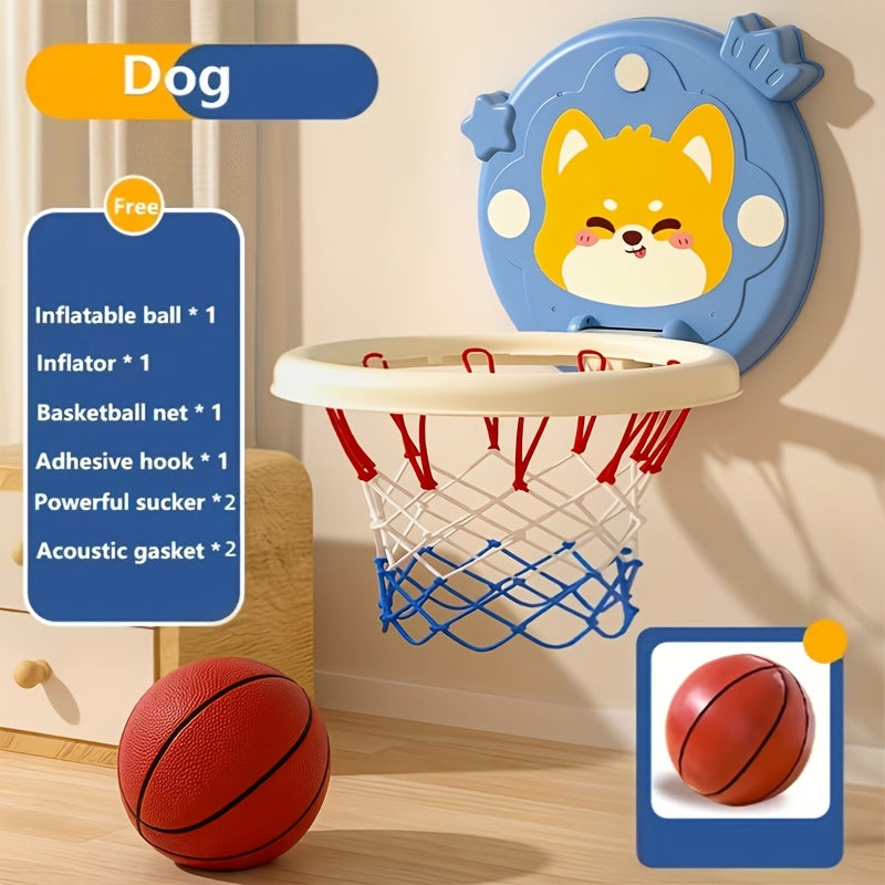 Accessoires panier de basket animal cartoon avec mini balles pour — Monptitlou Image