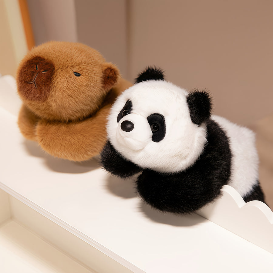Collection de peluches câlines de la taille d'une paume — Monptitlou