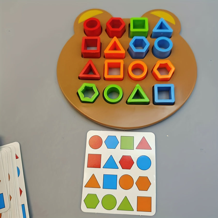 Jeu de correspondance de formes géométriques — Monptitlou