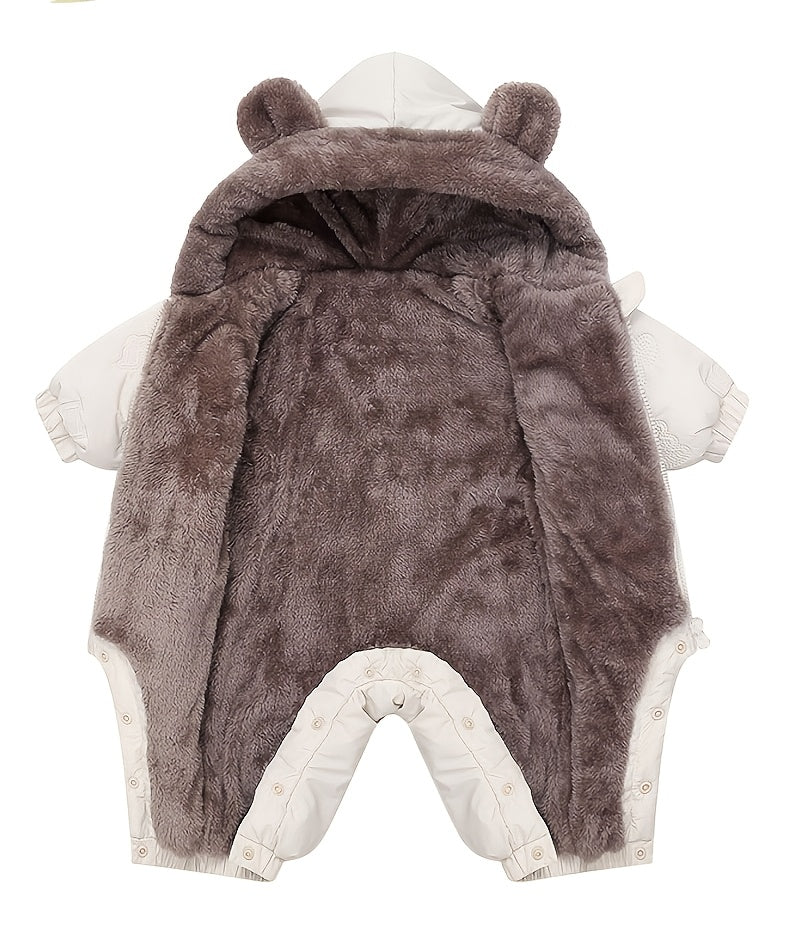 Barboteuse d'hiver pour fille — Monptitlou