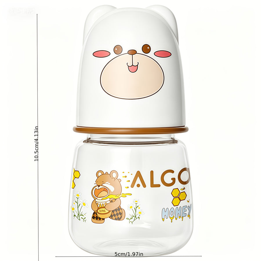 Biberon pour bébés ours d'abeille 60 ml, biberon pour eau et lait — Monptitlou
