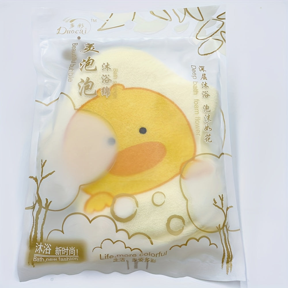 Gant de bain exfoliant ultra-doux motif cartoon 1 pc — Monptitlou