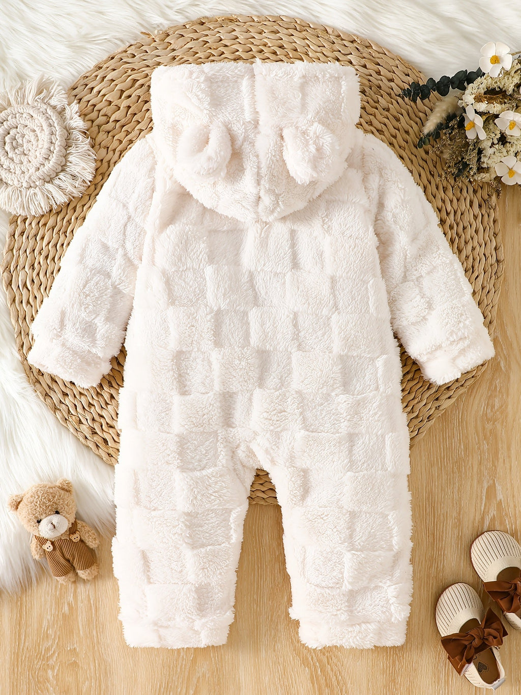 Combinaison douce et chaude pour bébé automne-hiver — Monptitlou