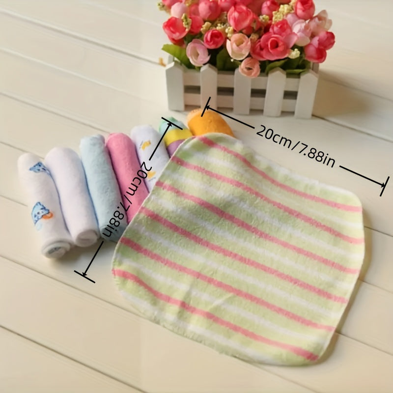 Serviettes Douces Couleurs Aléatoires pour Bébé — Monptitlou
