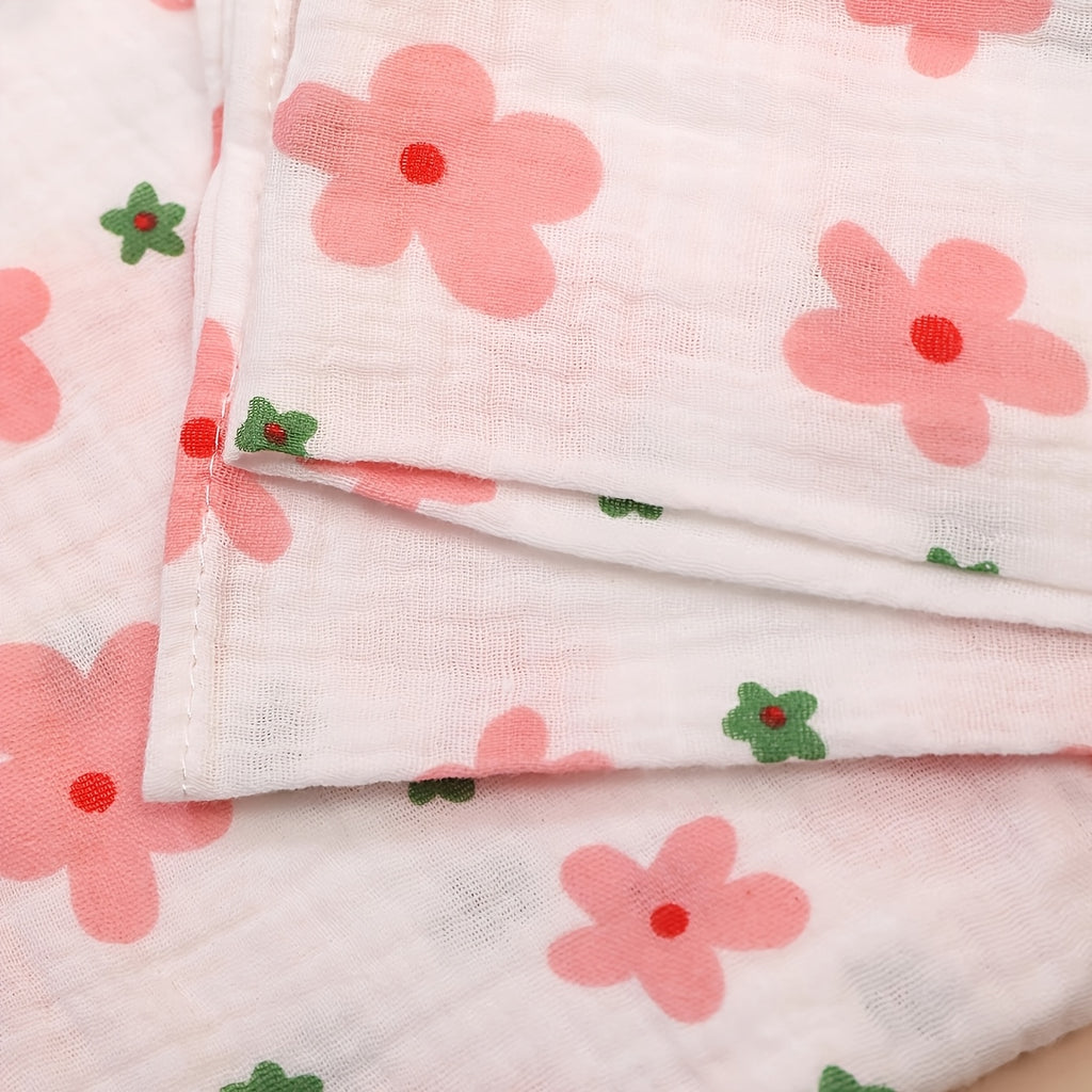 Lot de 3 langes bébé en mousseline respirante — Monptitlou