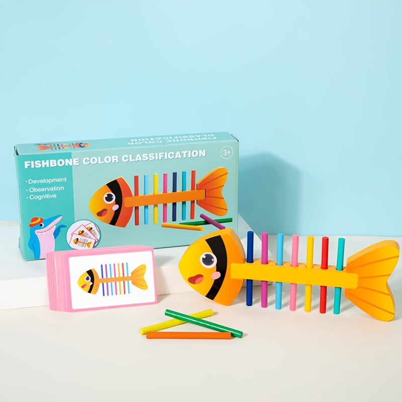 Jeu éducatif en bois sur le thème des animaux — Monptitlou