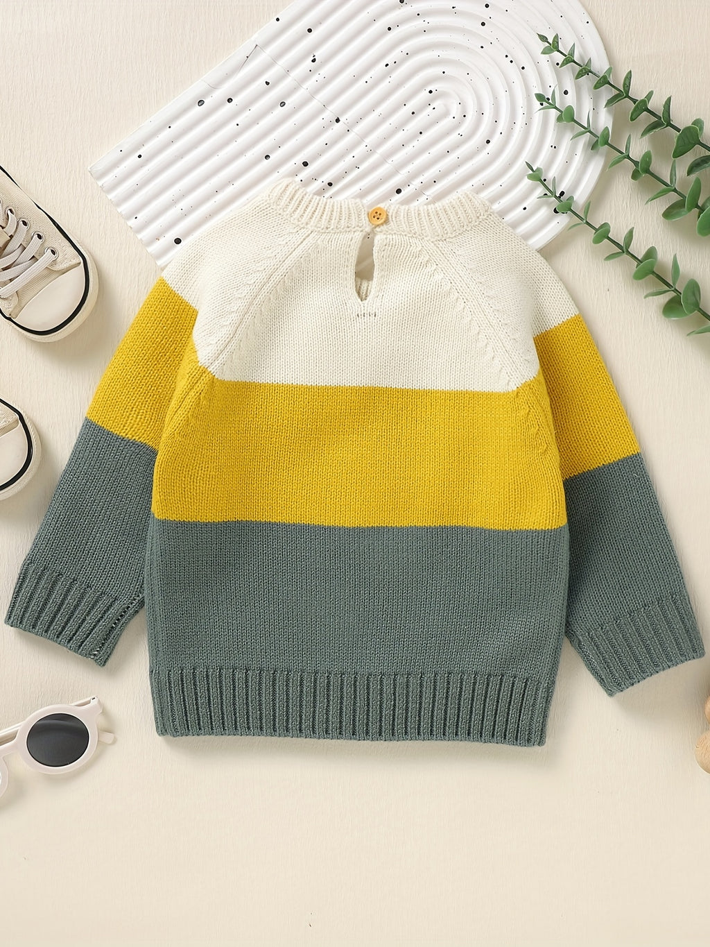 Pull en maille DovFanny & Renard de dessin animé — Monptitlou