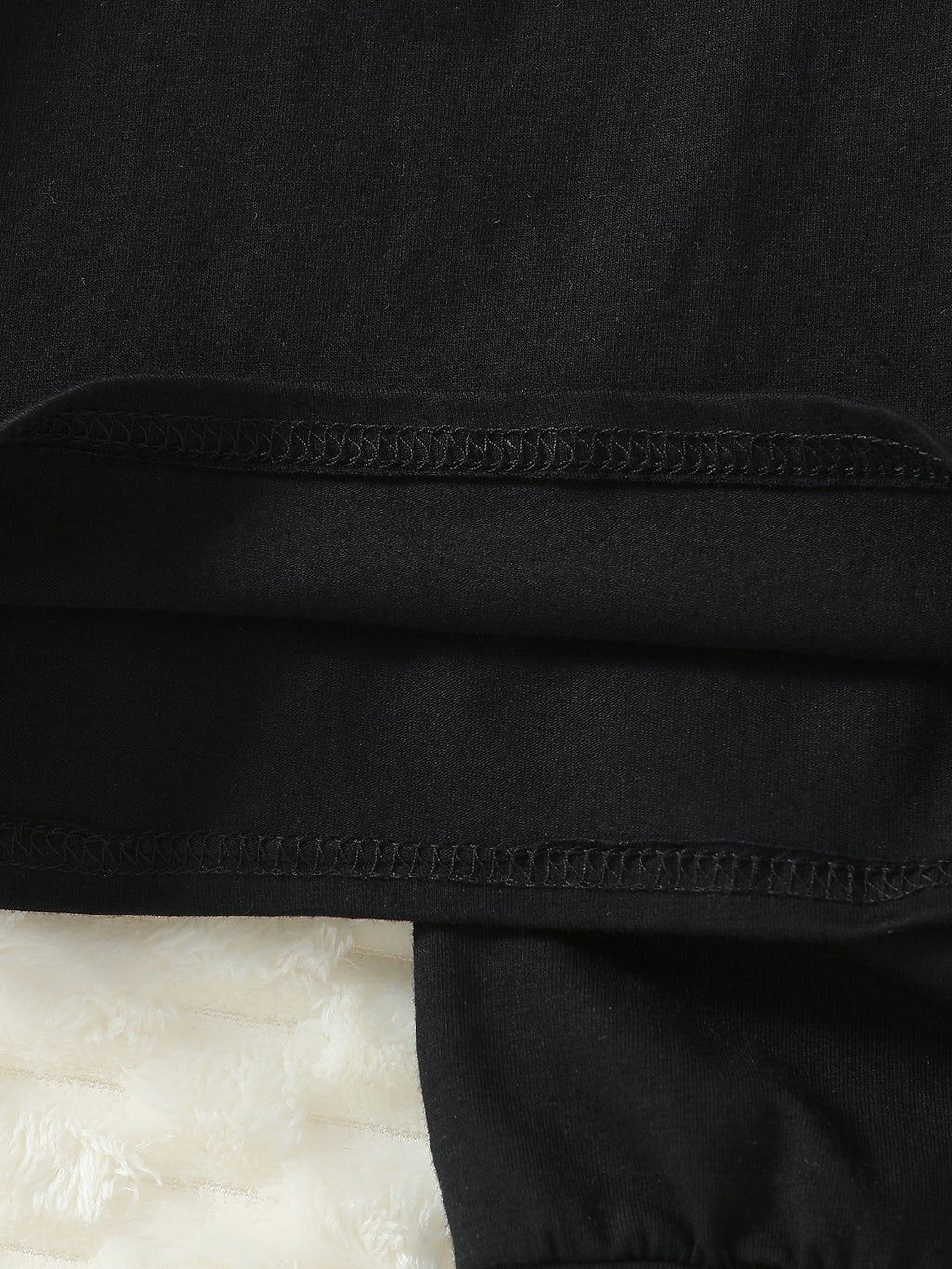 Ensemble 2 pièces printemps/automne pour garçons, imprimé chat noir
