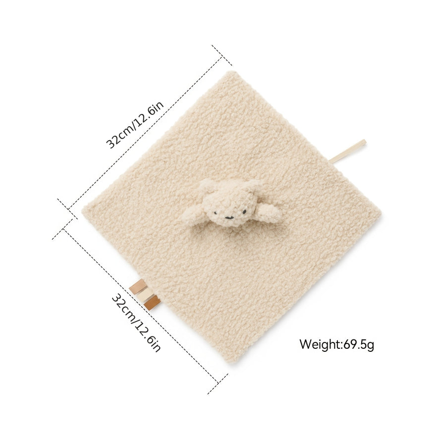 Adorable jouet apaisant pour bébé ours brun — Monptitlou