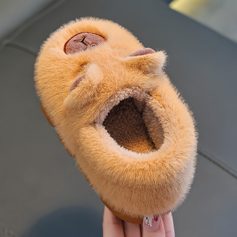 Chaussons en peluche pour enfants garçons et filles — Monptitlou