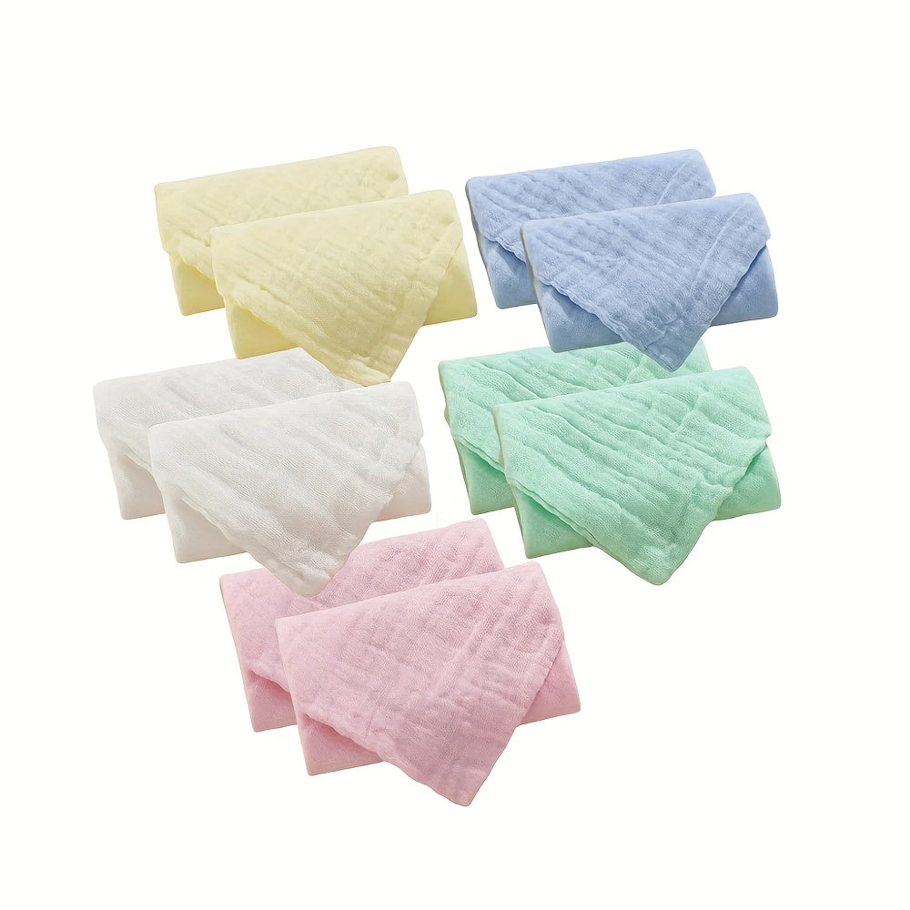 Pcs 25 X 25Cm 100% Coton Gaze Nouveau-né Bébé Infant Dessin Animé — Monptitlou